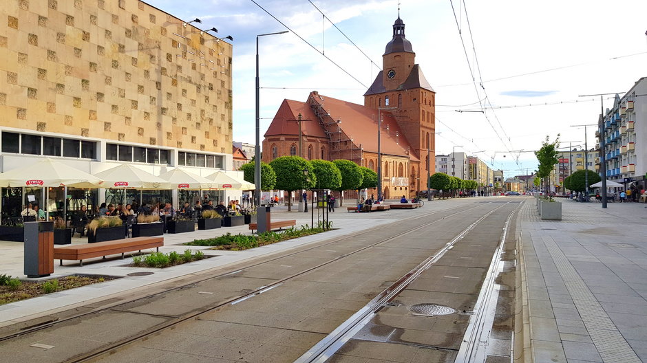 Otwarte ogródki gastronomiczne w centrum Gorzowa