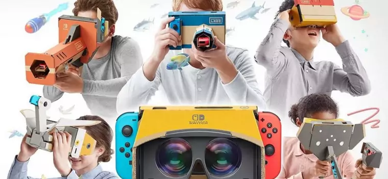 Nintendo Labo VR pokazało się na wideo