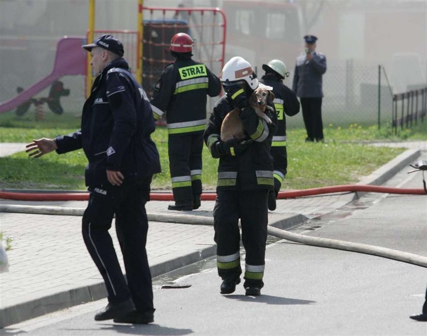 Pożar na Flisa