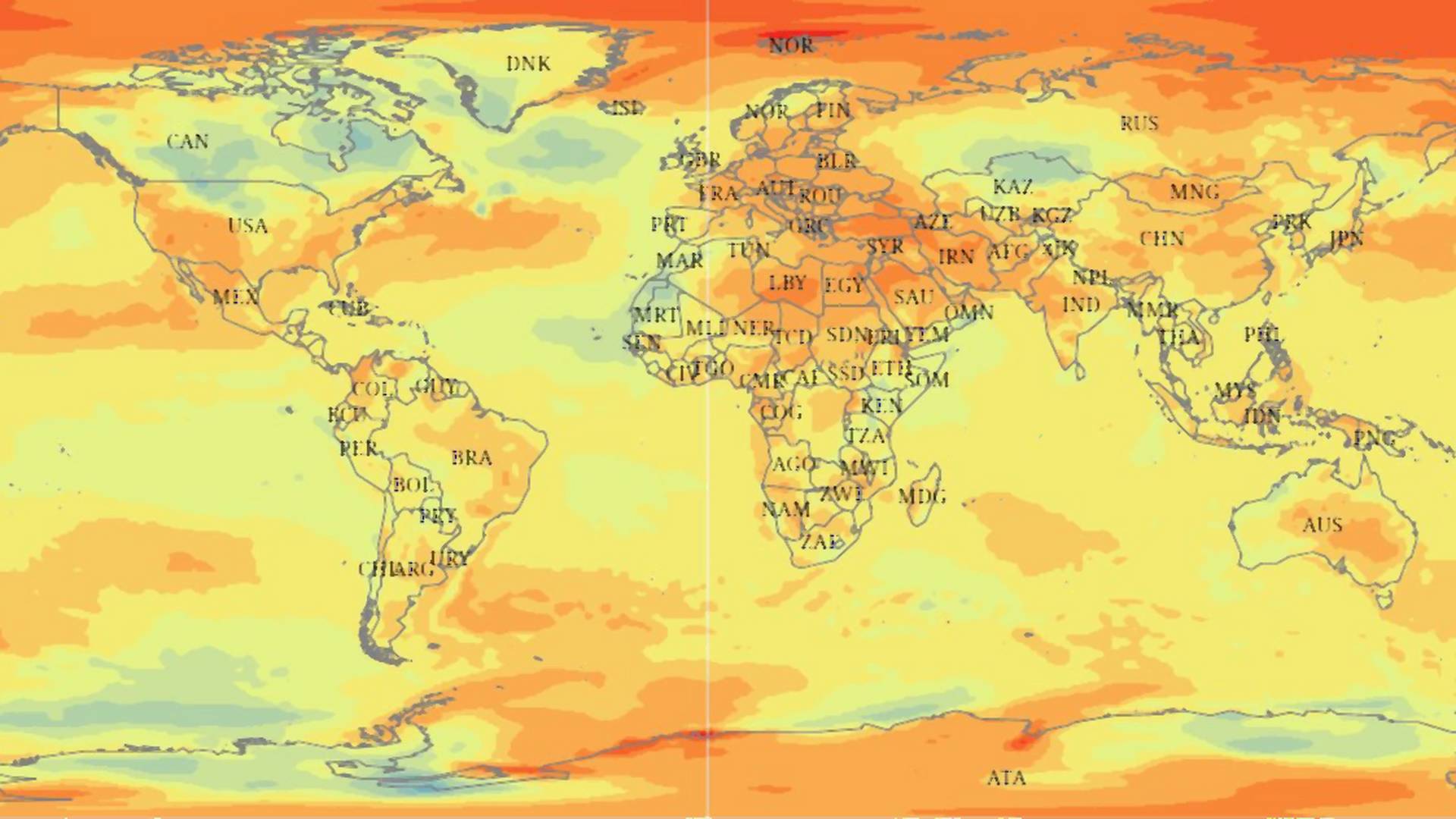 Interaktywna mapa pokaże wam, co dzieje się z naszą planetą