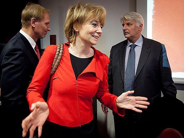Zdanowska przed debatą