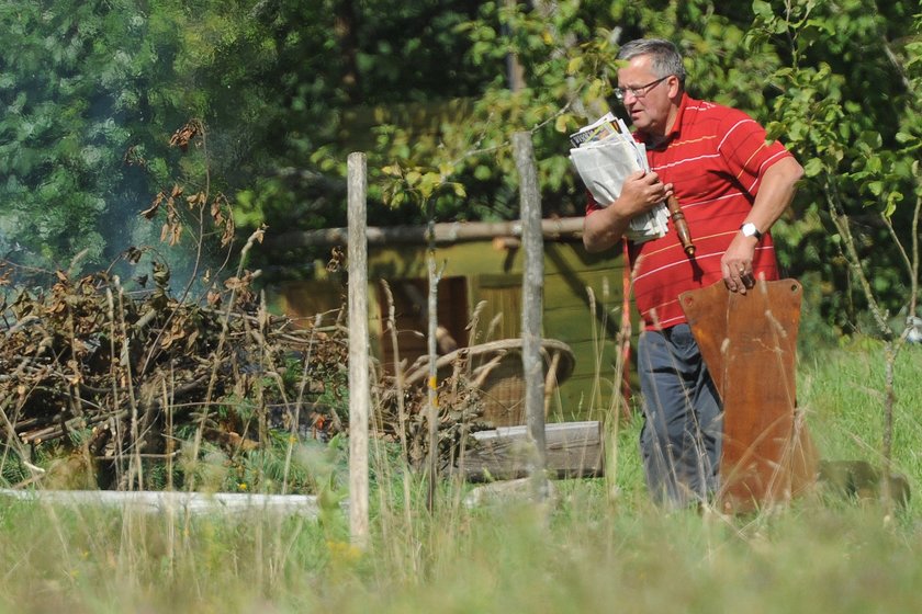 Tak w wakacje byczą się prezydenci