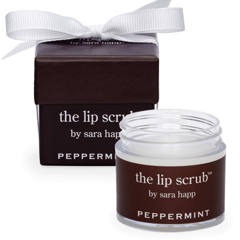 Sara Happ, Lip Scrub Peppermint, peeling do ust