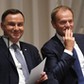 Andrzej Duda i Donald Tusk. 