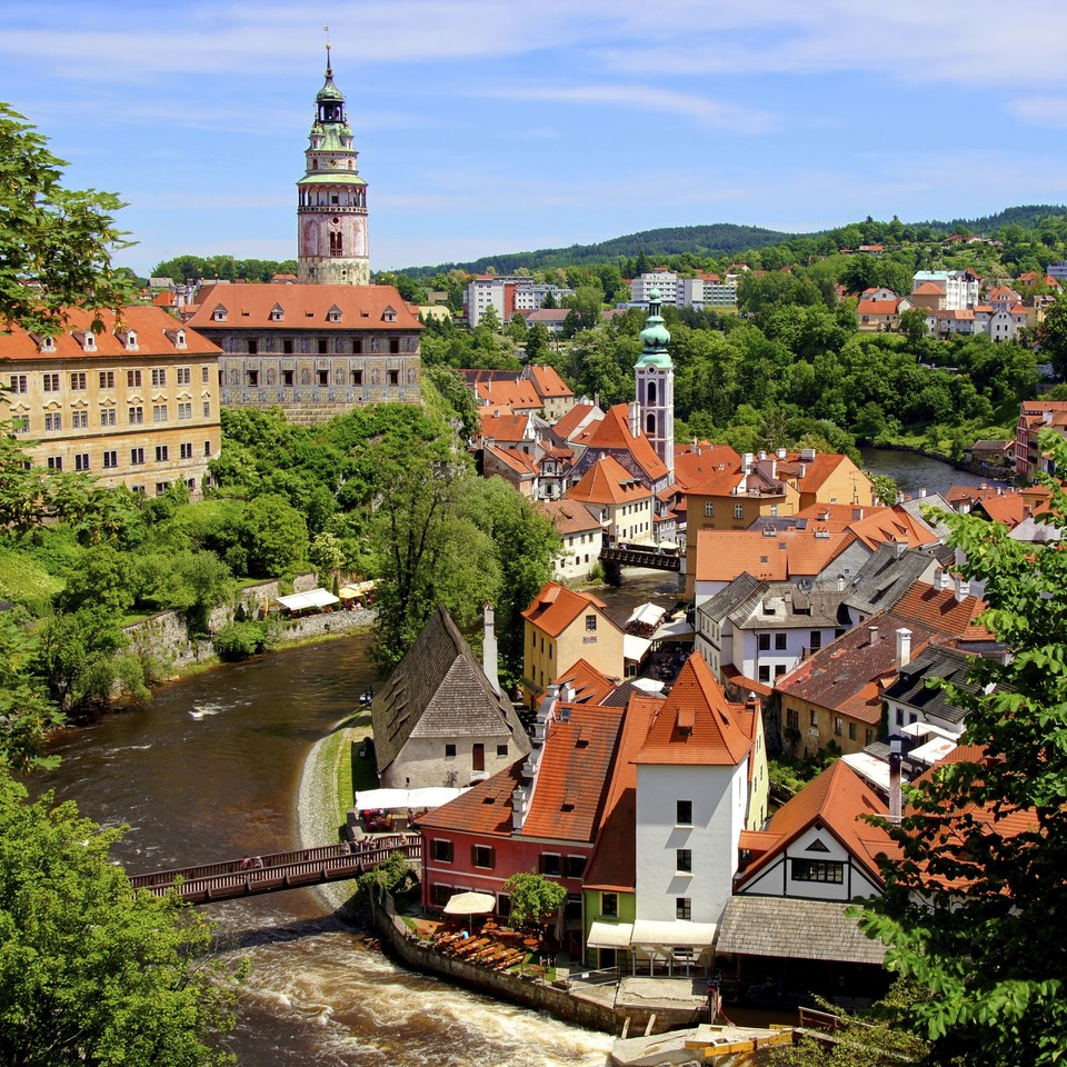 XVII miejsce - zamek w Czeskim Krumlowie - 321 tys. gości