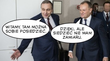 Przesłuchanie Donalda Tuska w prokuraturze. Memy zalewają sieć