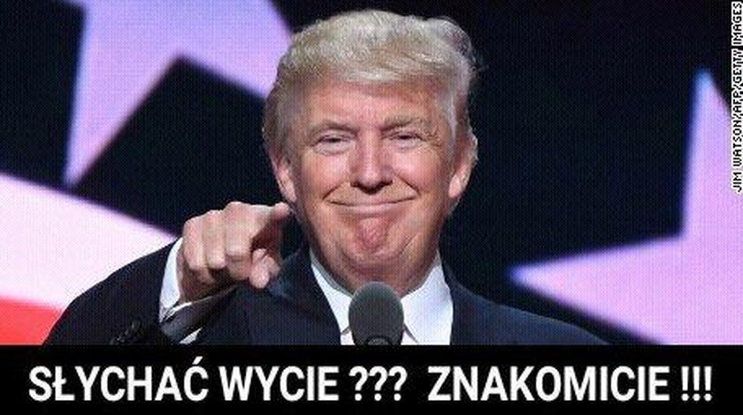 Donald Trump w Polsce. Najlepsze memy