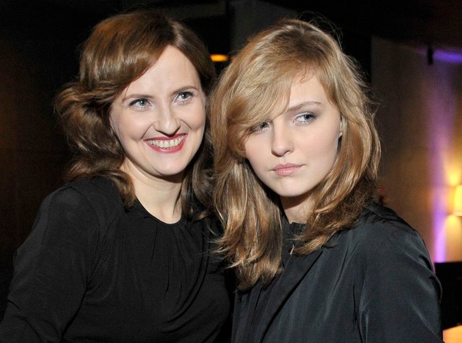 Izabela Kuna z córką Nadią