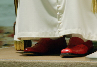 VATICAN-POPE-SHOES