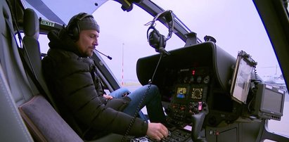 Ibisz został pilotem śmigłowca. Wyląduje na dachu Polsatu