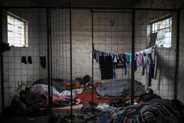 The Wider Image: Trapped in Serbia, migrants shelter in warehouse