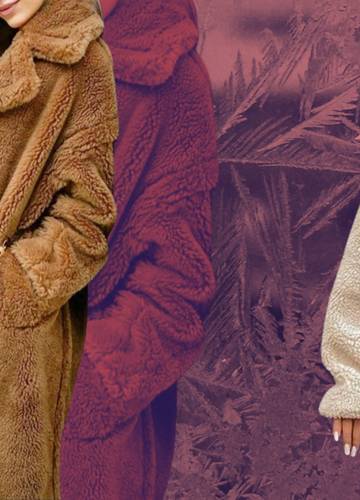 Płaszcz w stylu misia, czyli ciepłe i modne rozwiązanie | Ofeminin |  Ofeminin