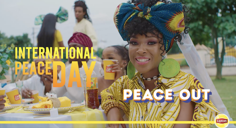 Lipton Ice Tea has a message for International Day of Peace
