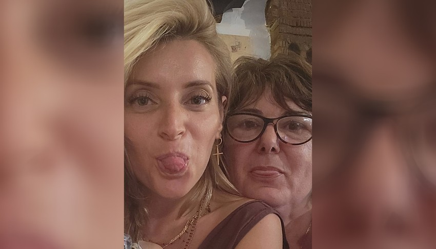 Anđelka Prpić sa majkom