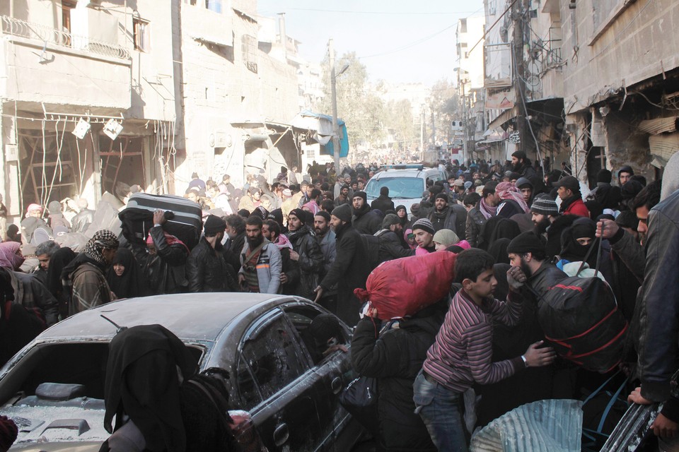 SYRIA ALEPPO EVACUATION (Evacuation of civilians from eastern Aleppo)