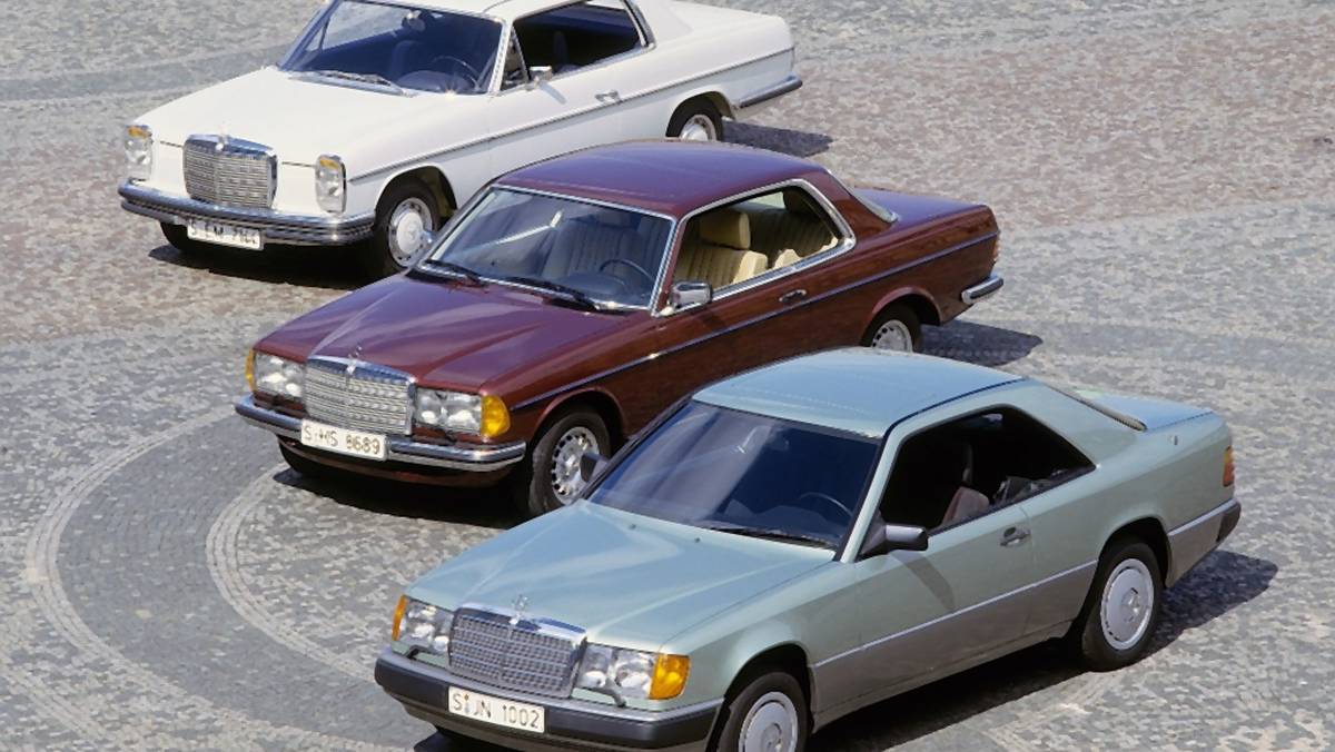 Historia Mercedesów klasy E coupé i cabrio
