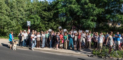 Likwidacja autobusu 62 A. Jest protest mieszkańców osiedla Ruda w Łodzi