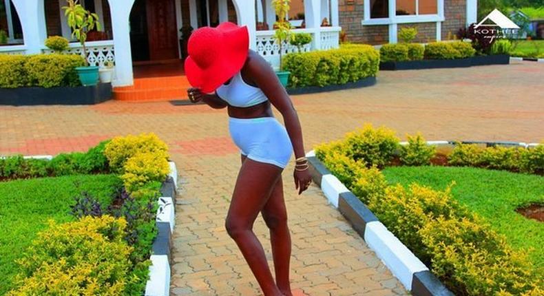 Akothee shows off her baby Bump