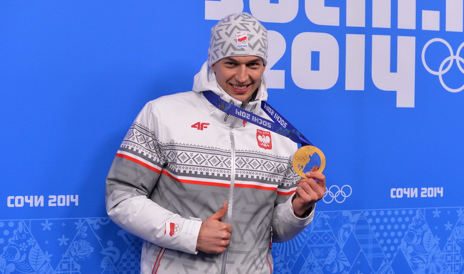Zbigniew Bródka ze złotym medalem IO w Soczi