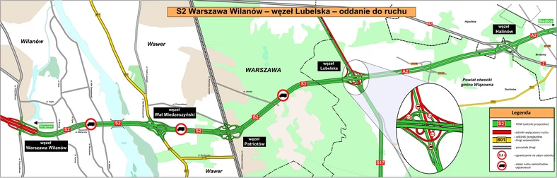 S2 WIlanów - Lubelska