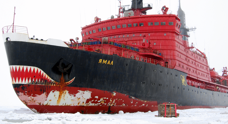Russia icebreaker Yamal