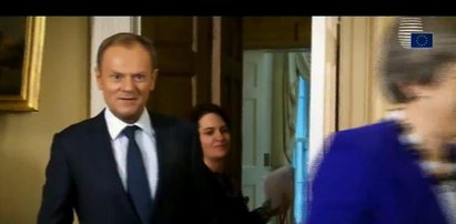 Wow! Donald Tusk jak gwiazda Hollywood