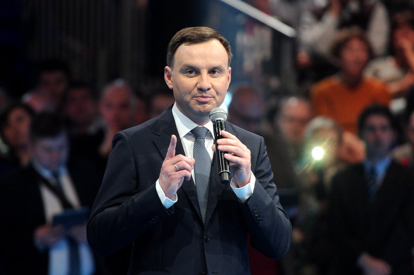 Andrzej Dudy, kandydat na prezydenta PiS