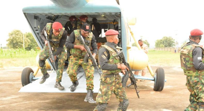 We're targeting leadership, command chains of terrorists – Military