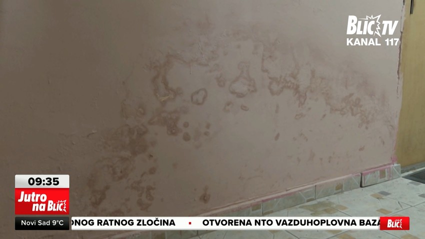 Zidovi u katastrofalnom stanju