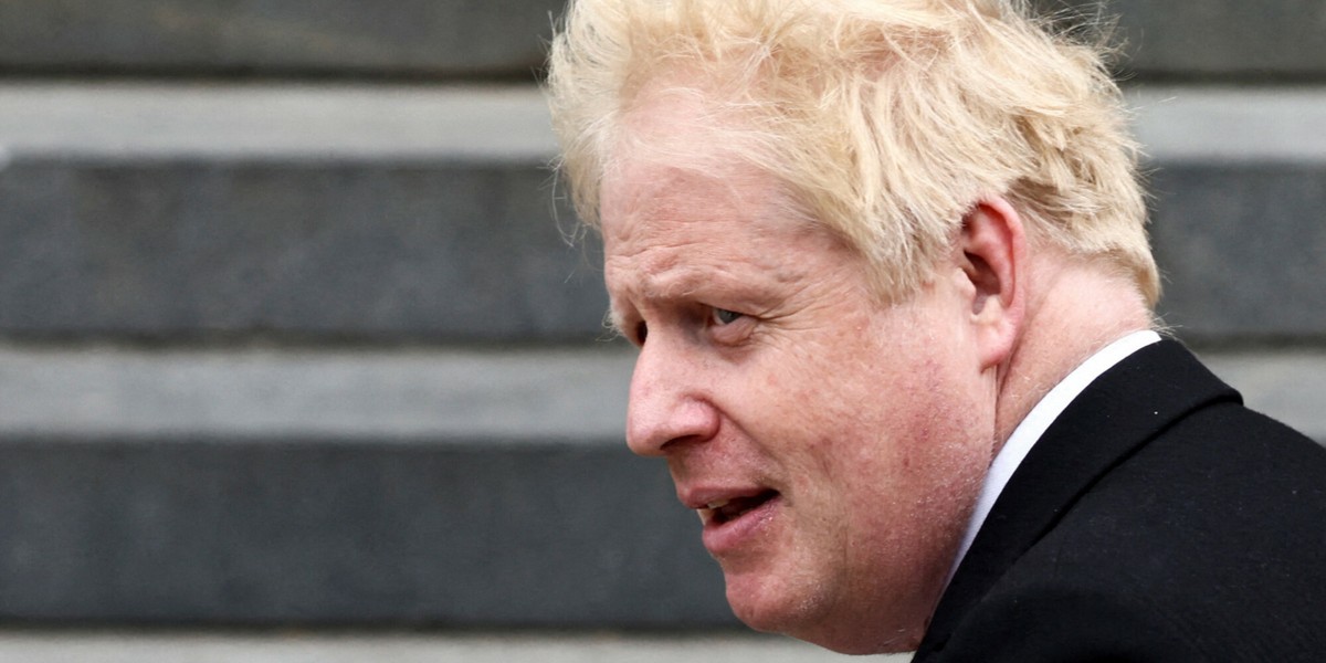 Premier Wielkiej Brytanii Boris Johnson