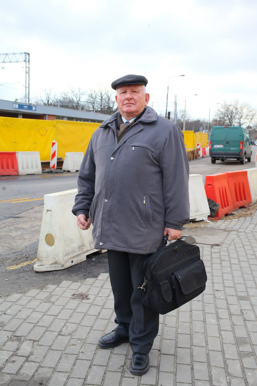 Kazimierz Krysiak (65 l.), mieszkaniec dzielnicy od blisko 50 lat