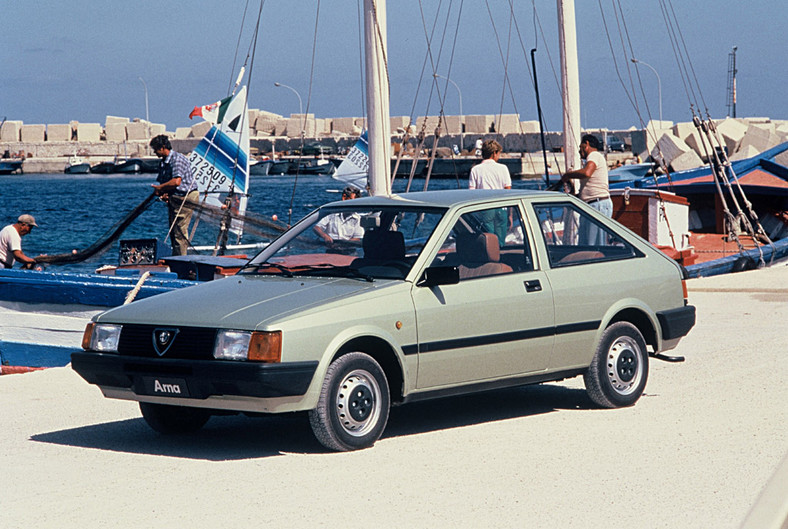 Alfa Romeo Arna to jedyny efekt współpracy z Nissanem.