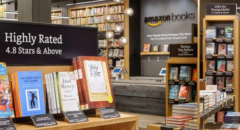 Amazon opens its first physical bookstore today