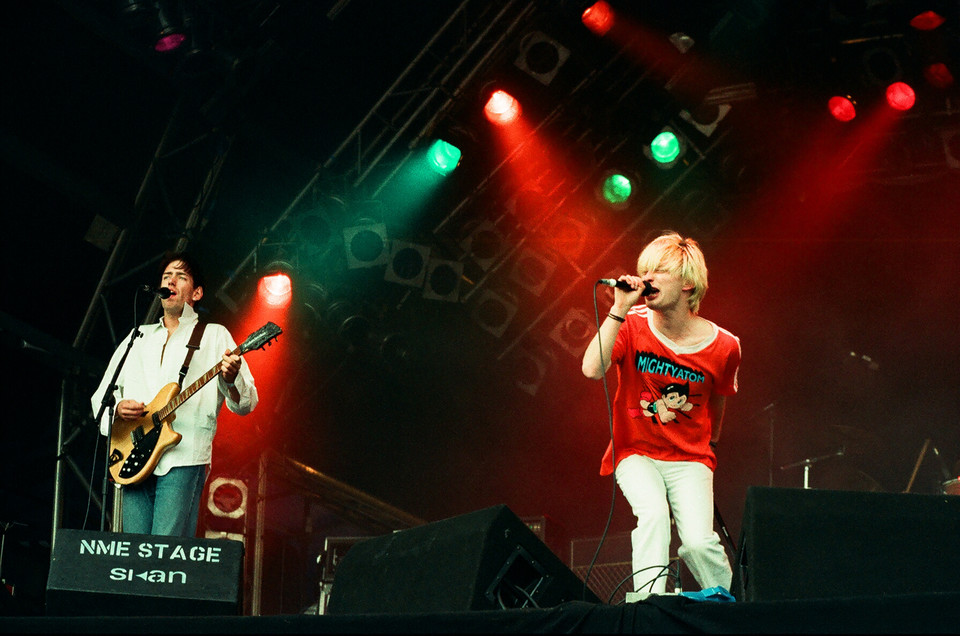 Radiohead w 1994 roku (fot. Grzegorz Kszczotek)