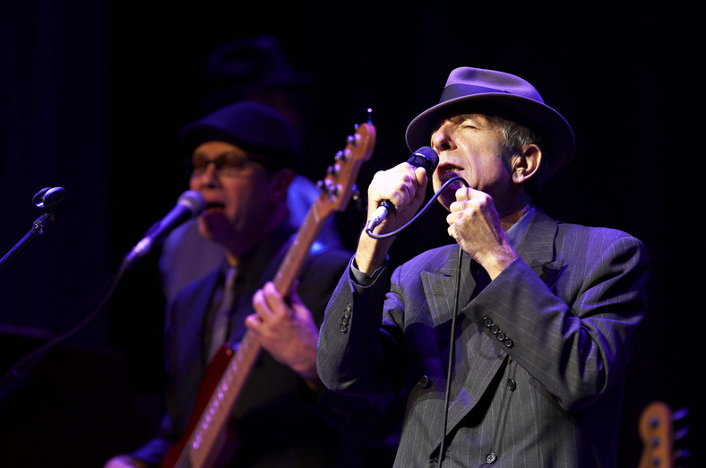 Leonard Cohen w kadrze filmu "Hallelujah: Leonard Cohen"