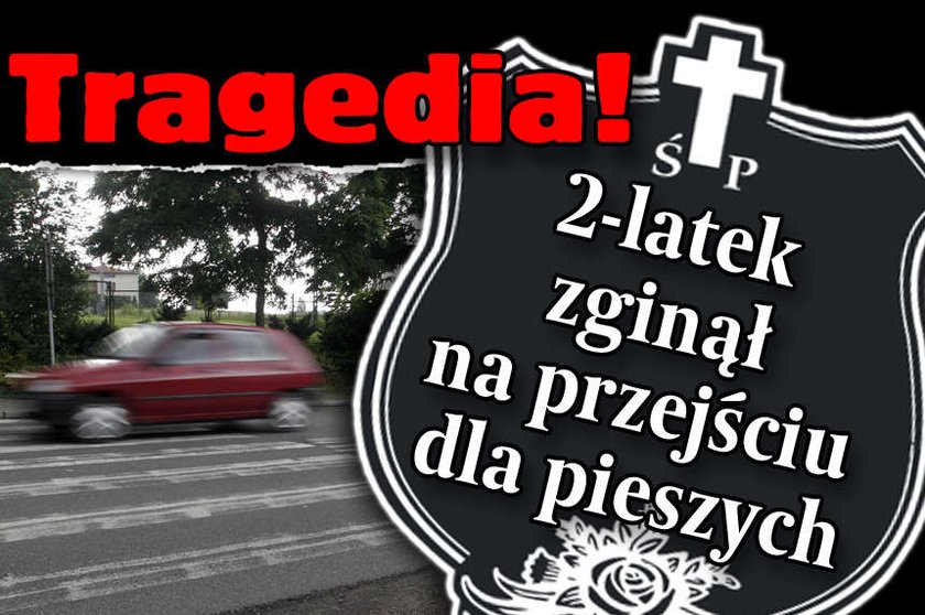 Tragedia! 2-latek zginął na przejściu dla pieszych