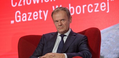 Donald Tusk z tytułem Człowieka Roku