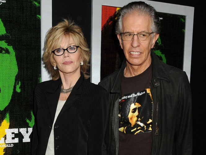 Jane Fonda z przyjacielem