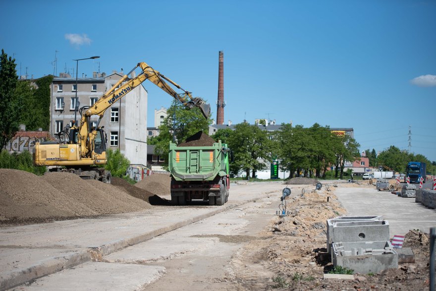 Remont Rydza Śmigłego czerwiec 2020