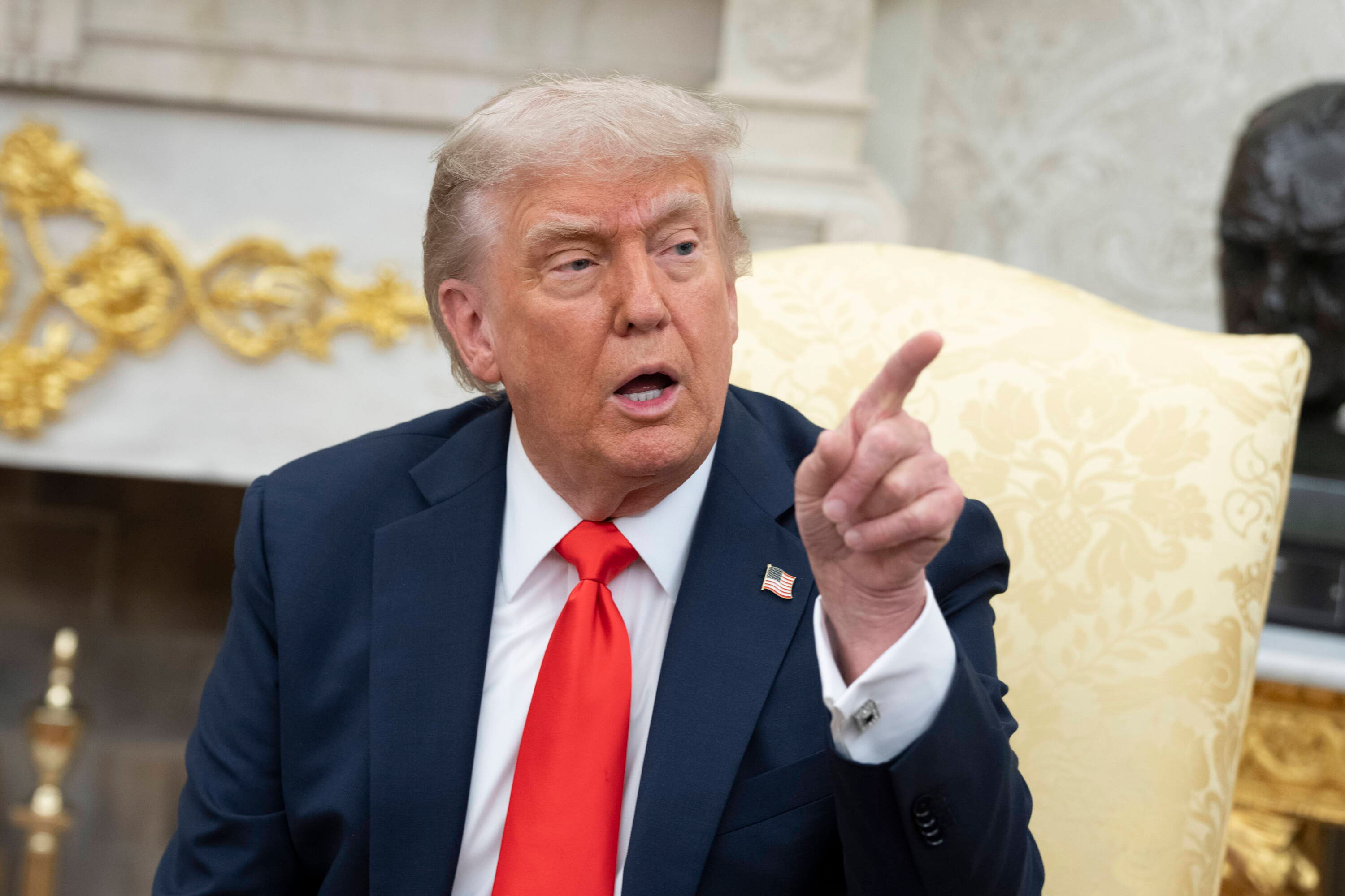 Trump: Putin zaniepokojony sankcjami, brak postępu ws Ukrainy