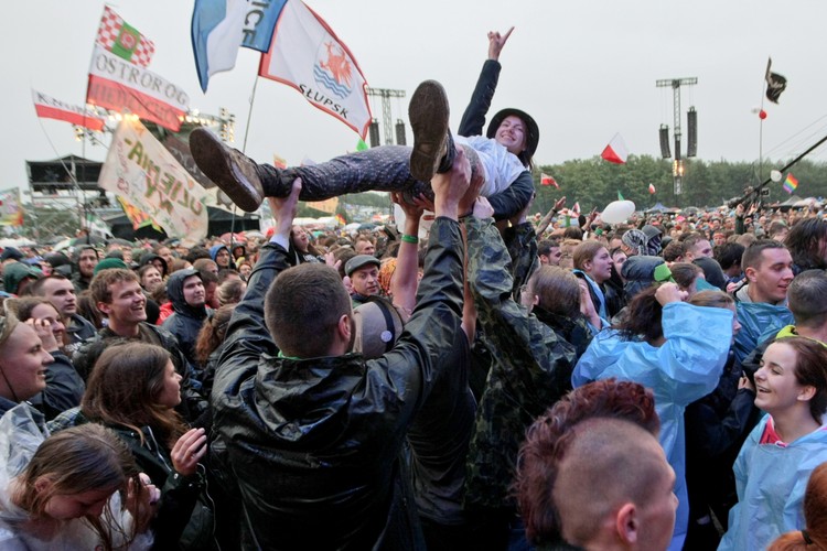 A zabawa na Przystanku Woodsock - jak zwykle przednia / fot. Lech Majewski