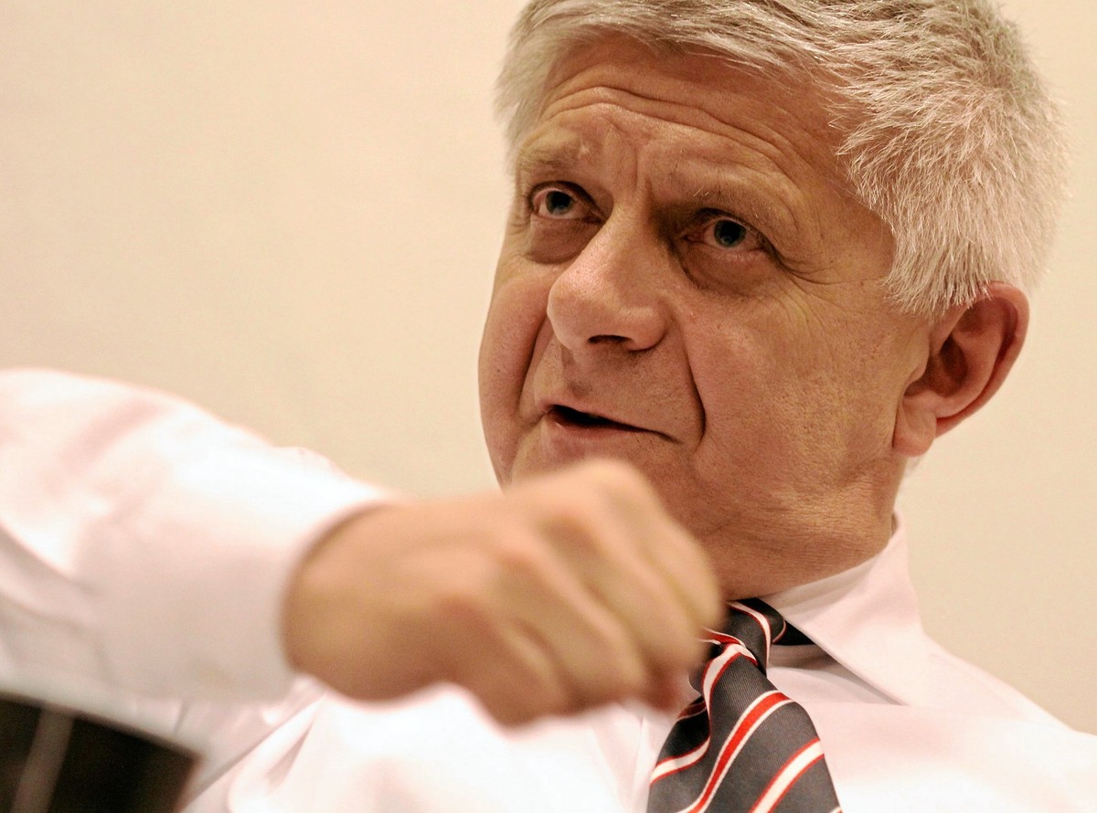 Prezes NBP Marek Belka