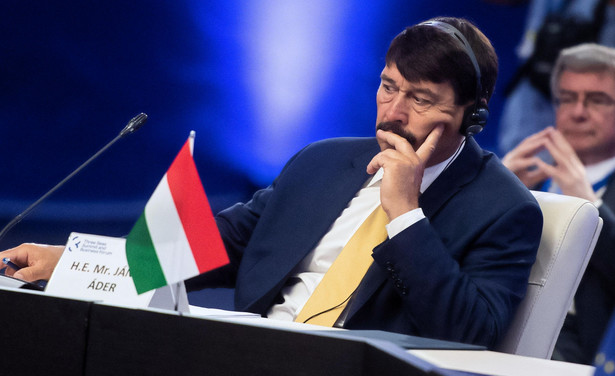 Prezydent Węgier Janos Ader