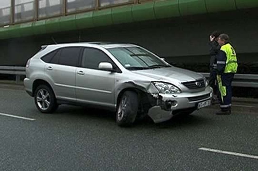 Malajkat rozbił auto!