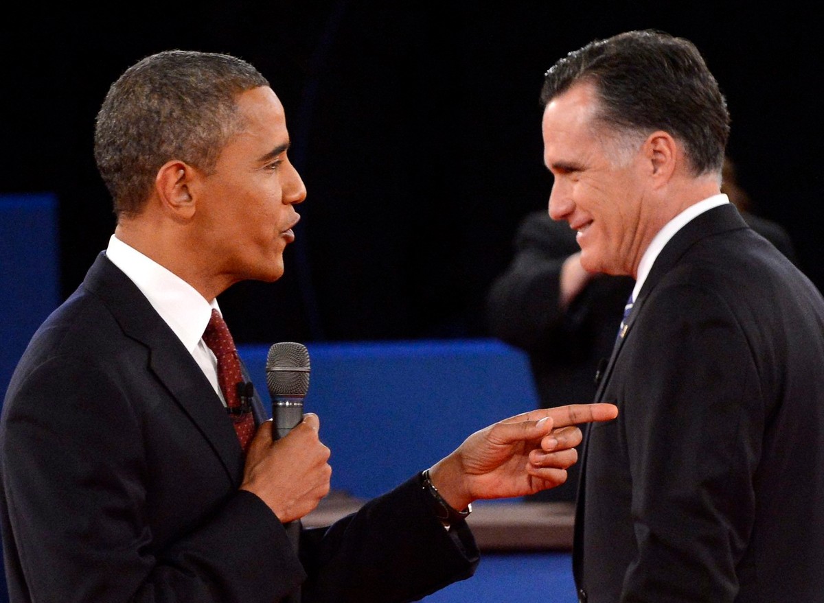 Barack Obama i Mitt Romney