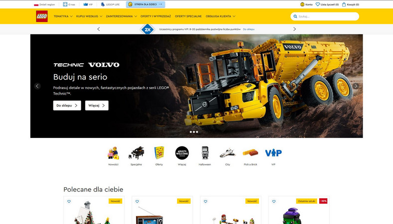 Znane strony dawniej i dziś - LEGO w 2020 roku