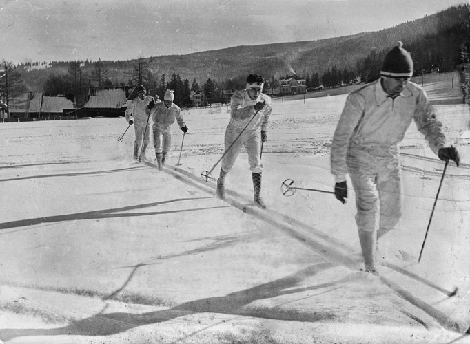 Na treningu / fot. ze zbiorów Muzeum Tatrzańskiego