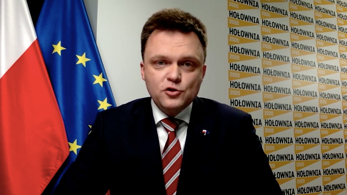 Szymon Hołownia w Newsweeku