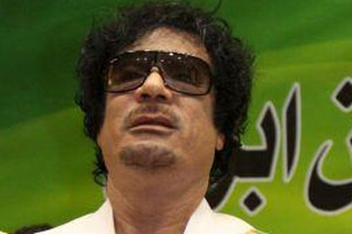 kaddafi okulary
