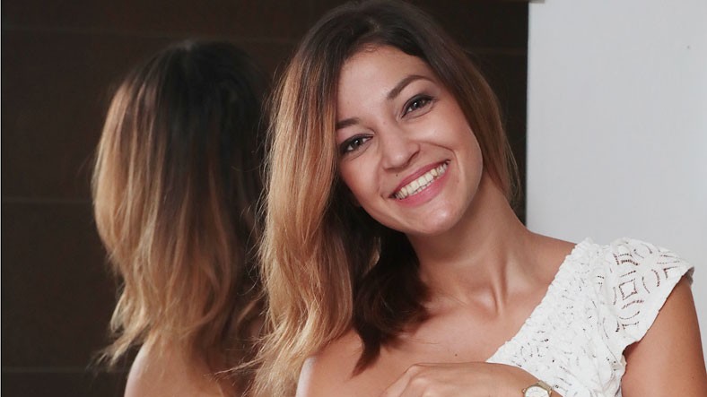 Szabados Ági a lelkét is tornáztatja